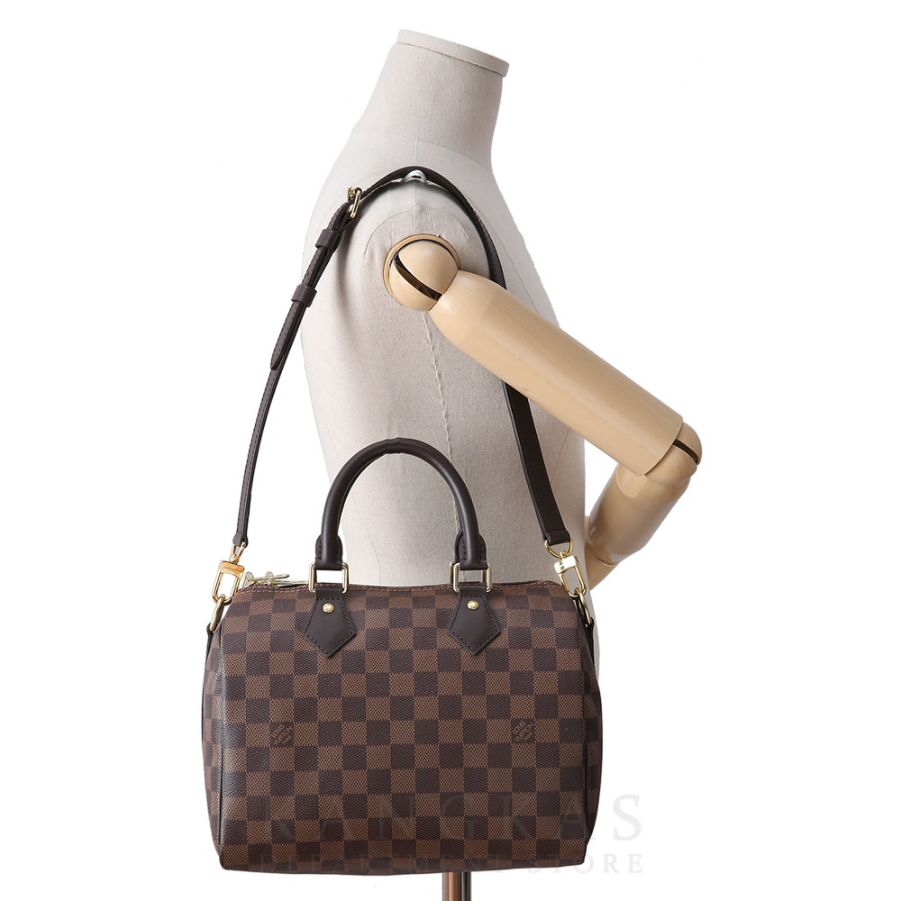LOUIS VUITTON(USED)루이비통 다미에 에벤 스피디 반둘리에 25